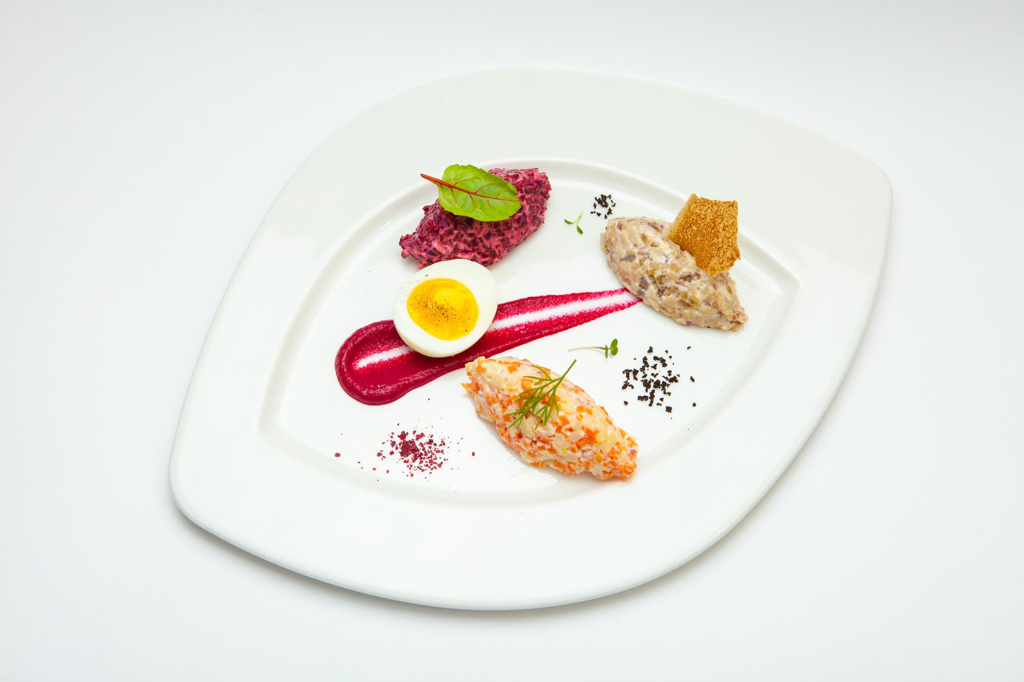 Plato terminado con emplatado profesional